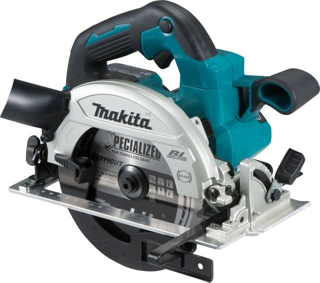 Makita Akku-Handkreissäge-Set DHS660RTJ 18 V mit 2 Akkus und Ladegerät im MAKPAC Koffer, Schnitttiefe max. 57 mm - Bild 1