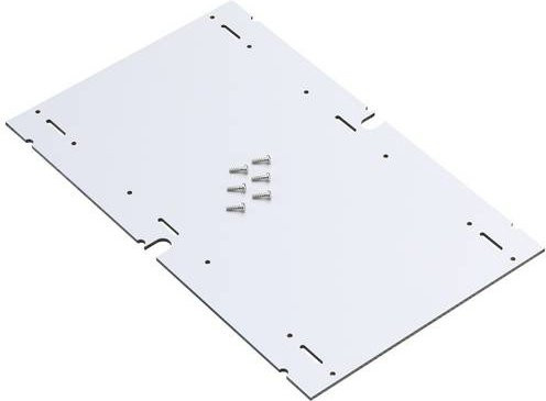 Spelsberg AK MPI 2 Montageplatte aus Isolierstoff in Weiß, B: 24 cm, T: 24 cm - Bild 1