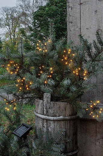 Solarbetriebene LED Lichterkette Firework von Star Trading in Warmweiß - Bild 1