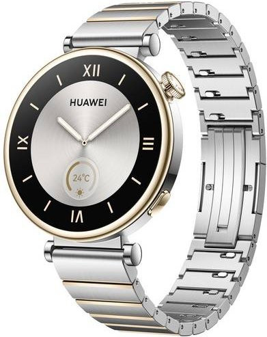 Huawei Watch GT 4 Smartwatch aus Edelstahl in Silber mit 41 mm Gehäuse und 3,4 cm Display - Bild 1