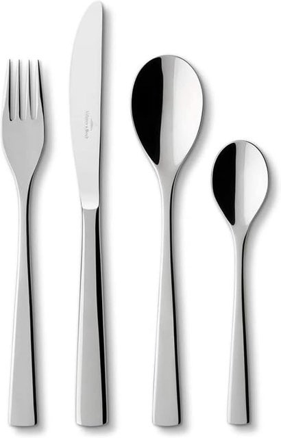 Villeroy & Boch Modern Line Tafelbesteck 24-teilig aus Edelstahl in Silber poliert - Bild 1