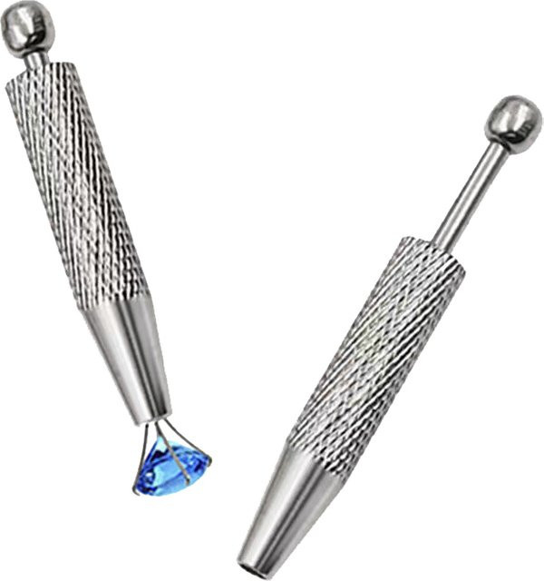 JCSYFAC Schmuck Halter Piercing Ball Grabber, 4 Krallen, Werkzeug - Bild 1