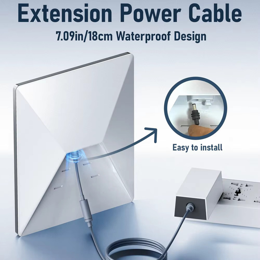 SZKOSTON Starlink Mini DC Verlängerungskabel Wasserdicht mit Buchse auf Stecker Adapter in Schwarz - Bild 2