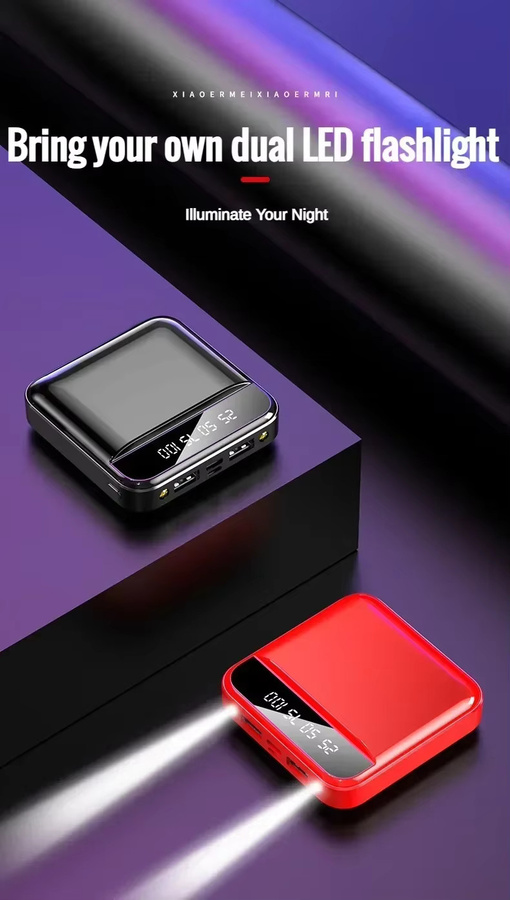 OnePlus Mini Powerbank mit 10000 mAh Kapazität und LED Digital Display in Weiß - Bild 3