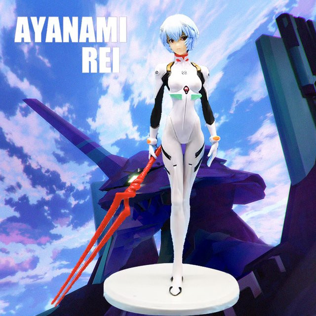 Bandai Neon Genesis Evangelion Ayanami Rei Figur, Kunststoff, Einzelfigur - Bild 1