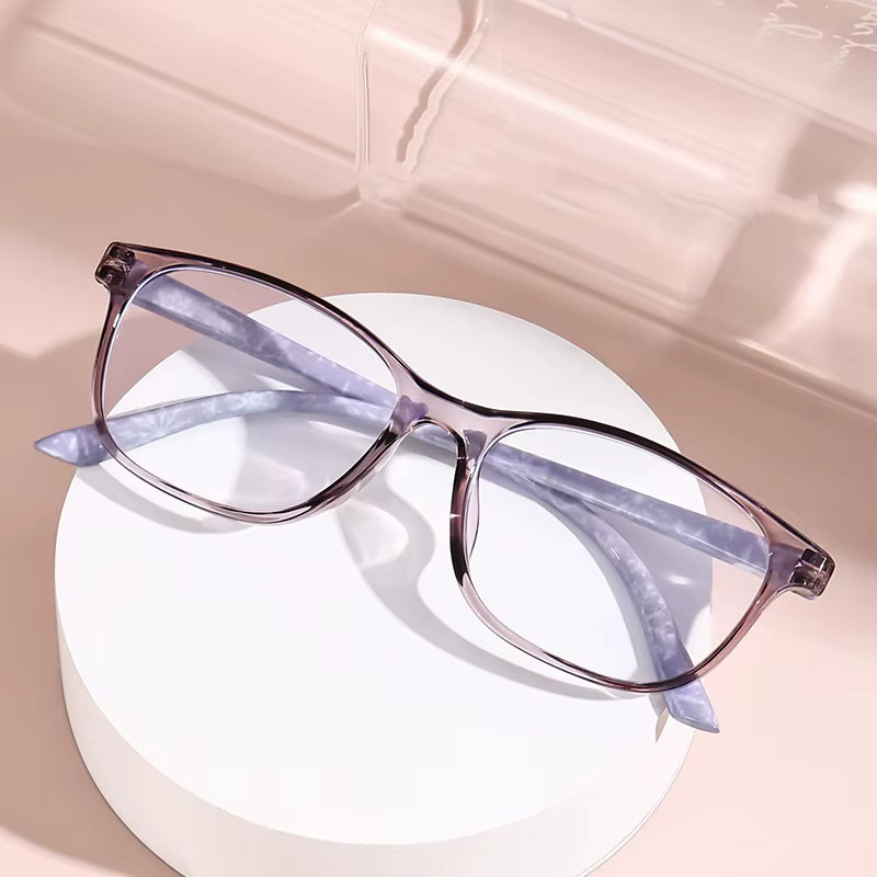 Lesebrille, quadratisch, Vollrand, Kunststoff, Unisex, Anti-Blau-Blockier-Brille - Bild 2