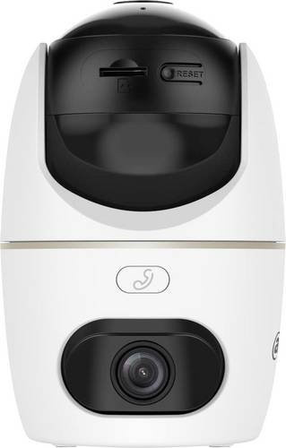 Dahua Technology Hero Dual D1 IP Überwachungskamera DH-H5D-5F DH-IPC-H5DP-5F-0360B-EUR in Weiß mit LAN und WLAN sowie 2880 x 1620 Pixeln - Bild 1