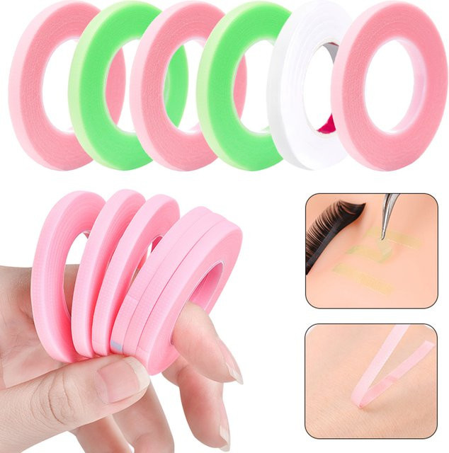 Wimpernverlängerungsband, PE pink, 4mm, Unisex - Bild 1
