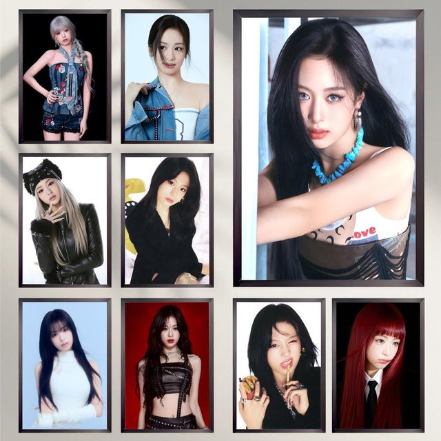 A-Ahyeon Singer Poster HD Wanddekoration, selbstklebend, Mehrfarbig - Bild 1
