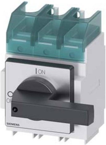 Siemens Lasttrennschalter Schwarz 3polig 160A 690 V/AC 185mm² 3LD23300TK11 - Bild 1