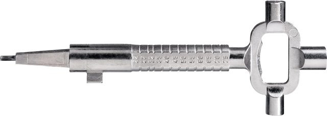 ABUS Bauschlüssel aus Metall in Silber, Breite: 9,5 cm - Bild 1