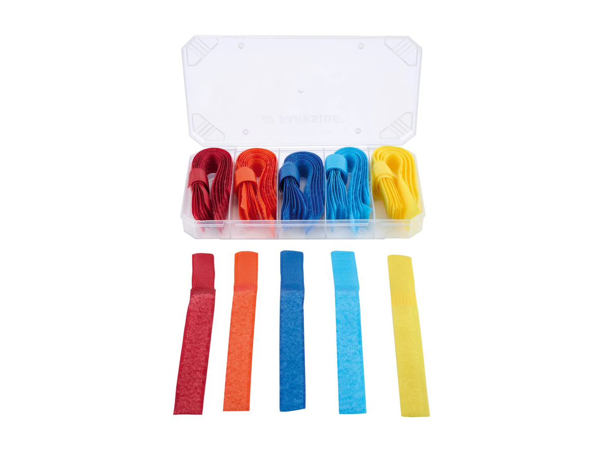 PARKSIDE Kleinteileset Niedervolt Klett-Set, multicolor - Bild 2