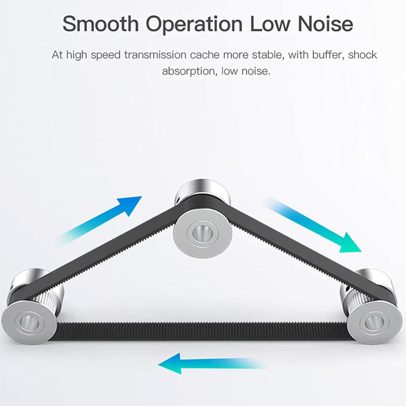Creality Ender 3 V3 KE und SE Synchronriemen-Set für X-Achse, Y-Achse und Ringzahnriemen in Schwarz - Bild 5