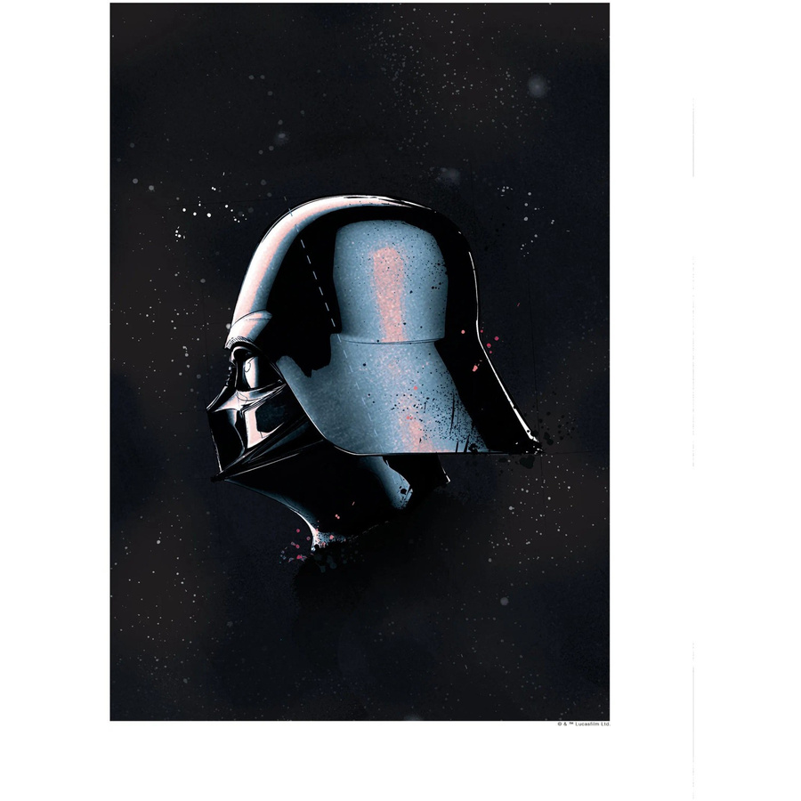 Komar Wandbild Star Wars Vader, schwarz, B/H: 30 x 40 cm - Bild 2