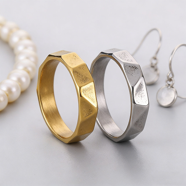 BRAOFFUE Ring Edelstahl, Unisex - Bild 1