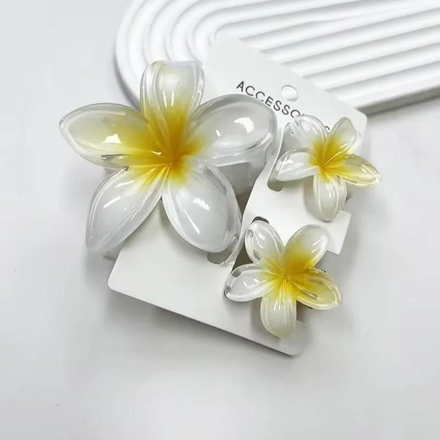 Haarspangen Blumenform, Farbverlauf, Damen, Mädchen - Bild 1