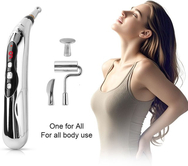 SUOLAER Elektrischer Akupunkturstift, Körpermassagegerät, Unisex - Bild 1