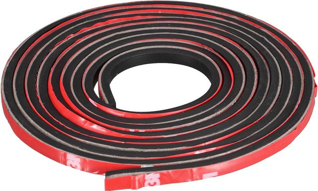UXCELL EPDM-Gummiplatten selbstklebend in Schwarz für DIY-Dichtungen und Versiegelungen - Bild 1