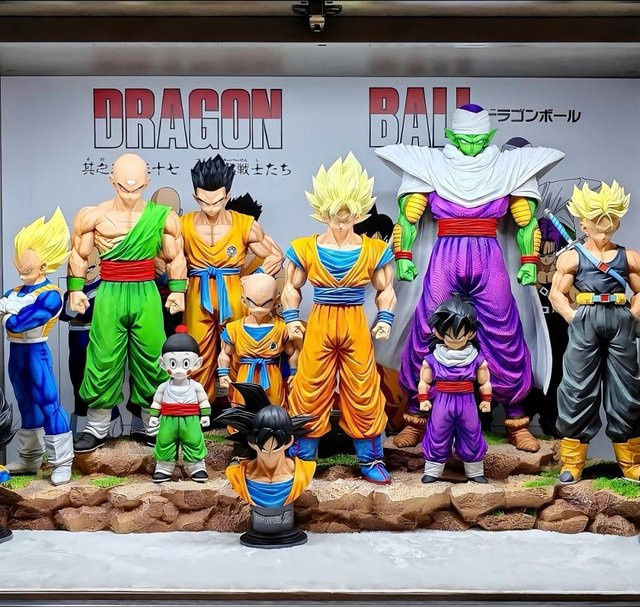 Bandai Dragon Ball Anime Actionfiguren aus PVC für Kinder als Sammelfiguren und Desktop-Dekoration in Multicolor - Bild 1