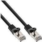 30er Bulk-Pack InLine Patchkabel Cat.5e SF/UTP Ethernet LAN Schwarz, Länge: 3 m - Bild 1