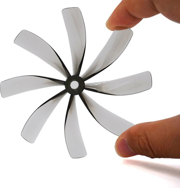 HQ Propeller, 4-teiliges Set, 8-Blatt, 89mm, 3,5-Zoll, 2CW + 2CCW, Kunststoff - Bild 1