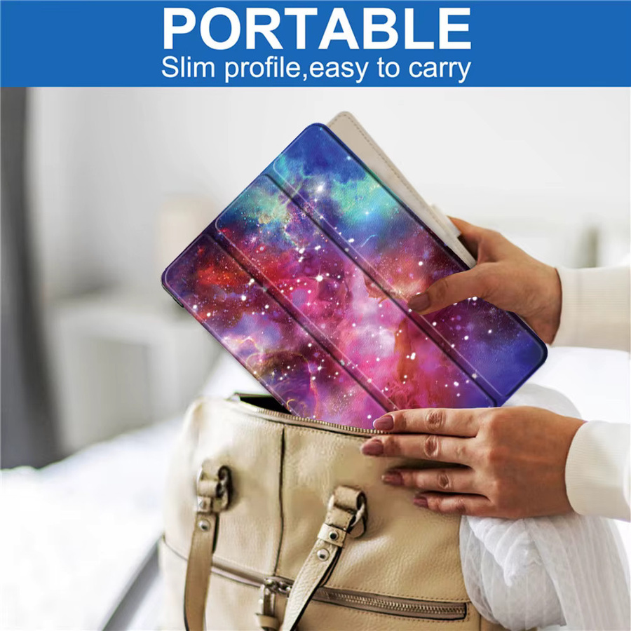 Smart Case für TCL Nxtpaper Tab 11 FE Gen 2 Plus 11,5 Zoll und 10,95 Zoll Tablet-Hülle mit Ständer in Grau und Multicolour - Bild 3