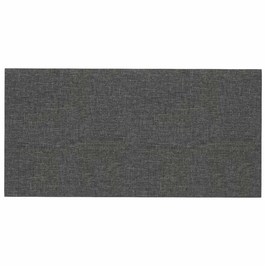 vidaXL Wandkopfteile Set 12 Stück Dunkelgrau Stoff Breite: 60 cm, Höhe: 30 cm - Bild 2