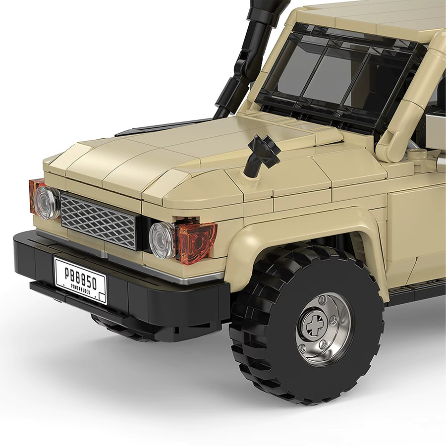 inhaw LC78 Geländewagen, Bausteine, 1:32 Maßstab, 536 Teile - Bild 3