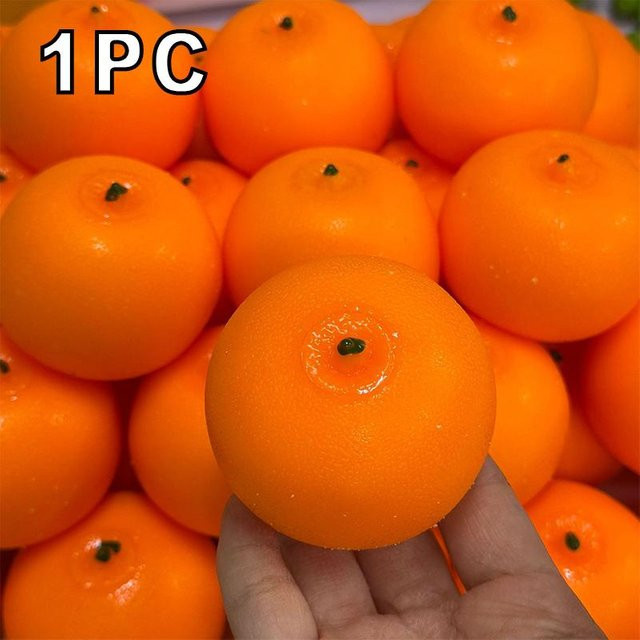 Binchi Outdoor Equipment Oranges Squishy Fidget Spielzeug, weiches Quetschspielzeug - Bild 1
