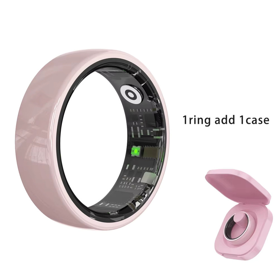 Timethinker R12 Smart Ring für Damen in Schwarz mit Ladeetui, Keramikring zur Herzfrequenz- und Schlafüberwachung, wasserdicht und mit Gestensteuerung - Bild 6
