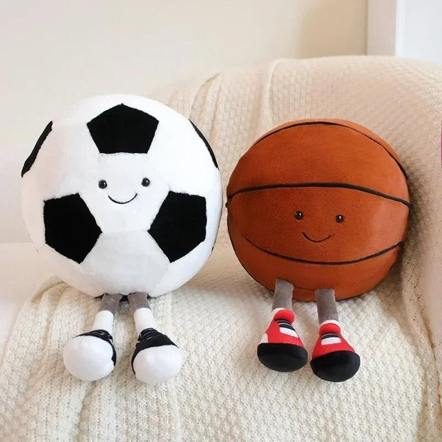 Fußball-Plüschpuppe, Plüschspielzeug, ab 3 Jahre - Bild 1