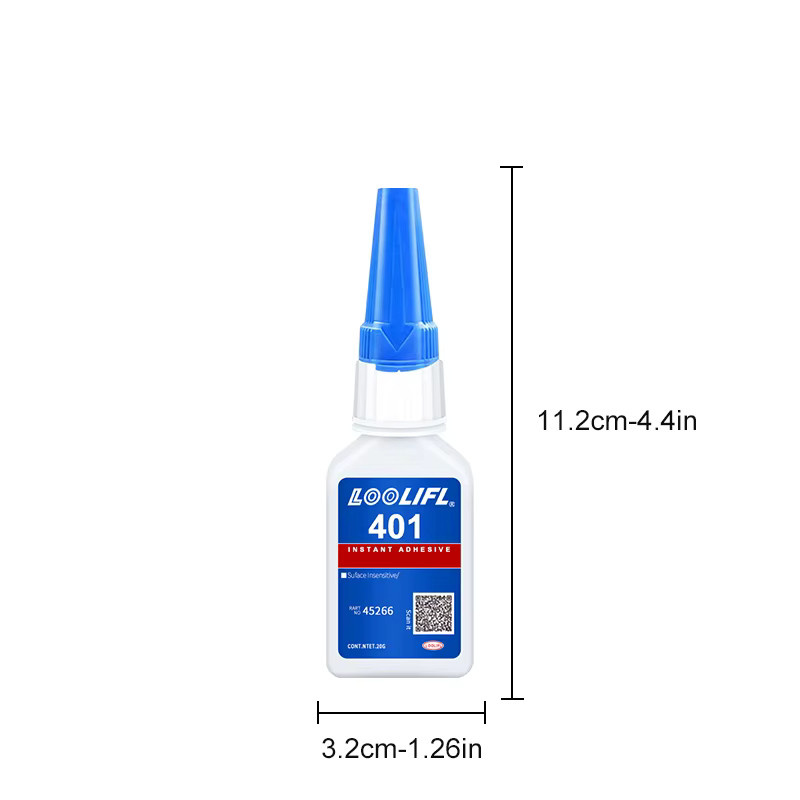 Multifunktionaler 401 Super Glue Klebstoff in Transparent, 20 ml für Metall und Kunststoff - Bild 6