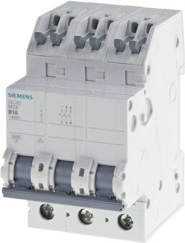 Siemens Leitungsschutzschalter 5SJ6310-6KS 10A in Weiß - Bild 1