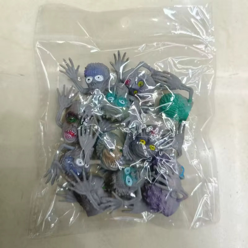 Meade Geisterkopf-Fingerpuppen, Geister, Zombie, 12-teiliges Set - Bild 2