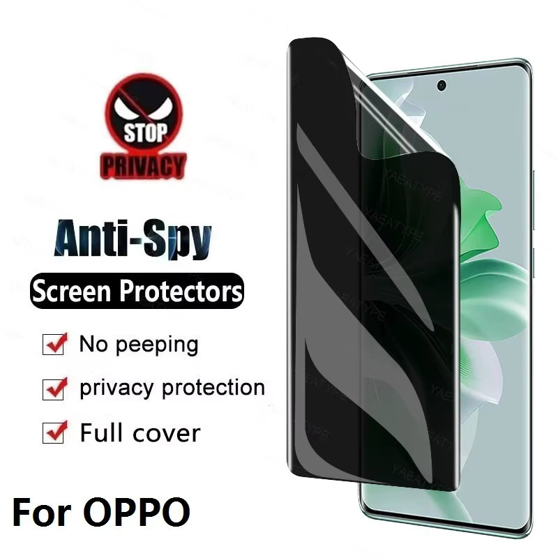 3er-Set Hydrogel Anti-Spy Displayschutzfolie für OPPO K7 K9 K10 Pro 5G K1 K3 K5 K7X K9S K9X K10X K11 k11X R15x R15 R17 Neo zur Wahrung der Privatsphäre - Bild 5