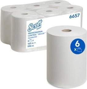 Scott Slimroll Papierhandtücher, weiß, 1-lagig - Bild 1