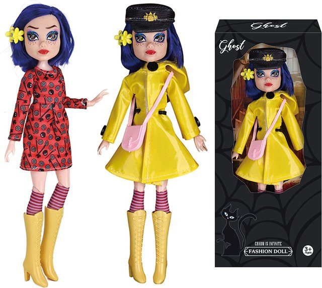 Bandai Ghost Mom Caroline Regenmantel-Edition, Puppe, PVC, ab 3 Jahre - Bild 1