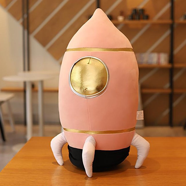 Kidsly Plüsch-Astronaut und Raumschiff-Spielzeug, Weltraum, 60cm, ab 14 Jahren - Bild 1