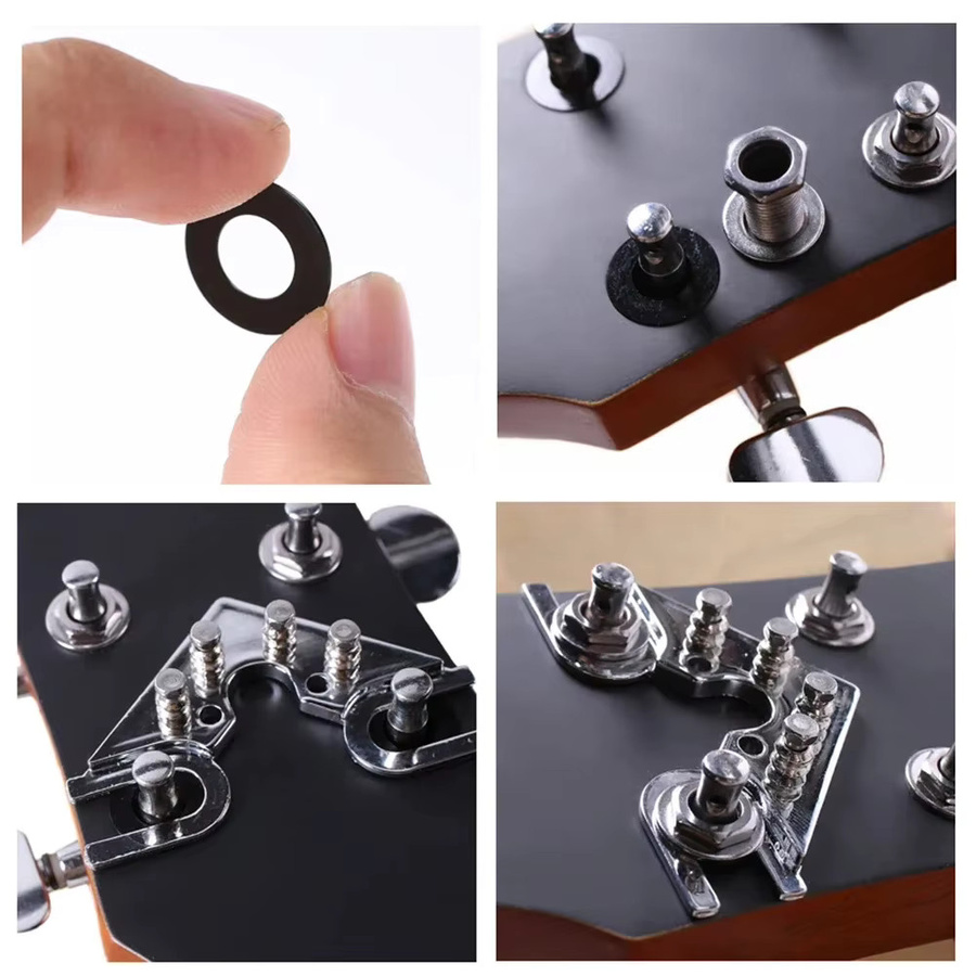 Miwayer Gitarren Lock String Tuner Locking Tuning Keys für E-Gitarren in Chrom oder Gold - Bild 3