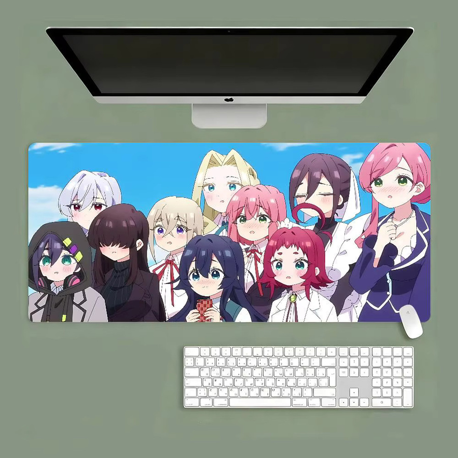 Bilibili Anime-Mauspad The 100 Girlfriends Who REALLY Love You Schreibtischunterlage in Multicolour - Bild 4