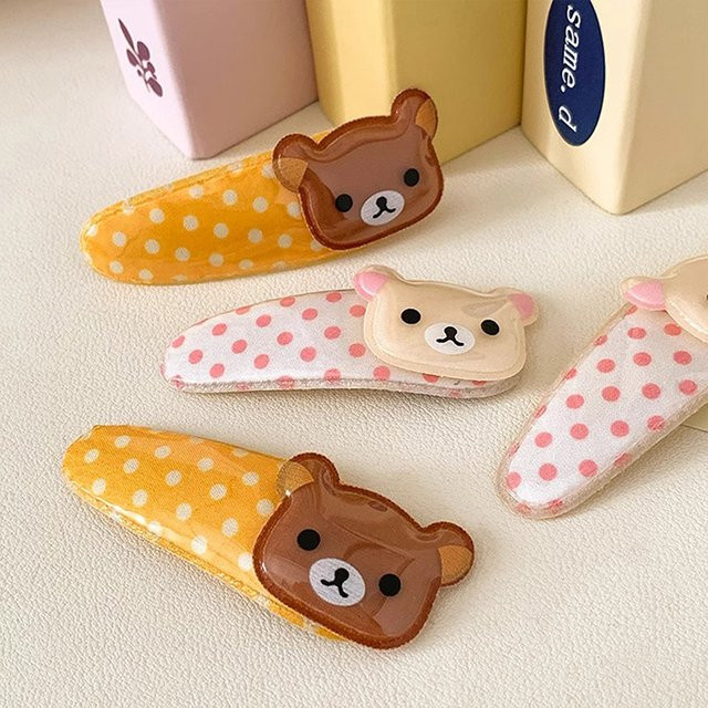 Haarclip Rilakkuma, 2 Stück, Unisex - Bild 1