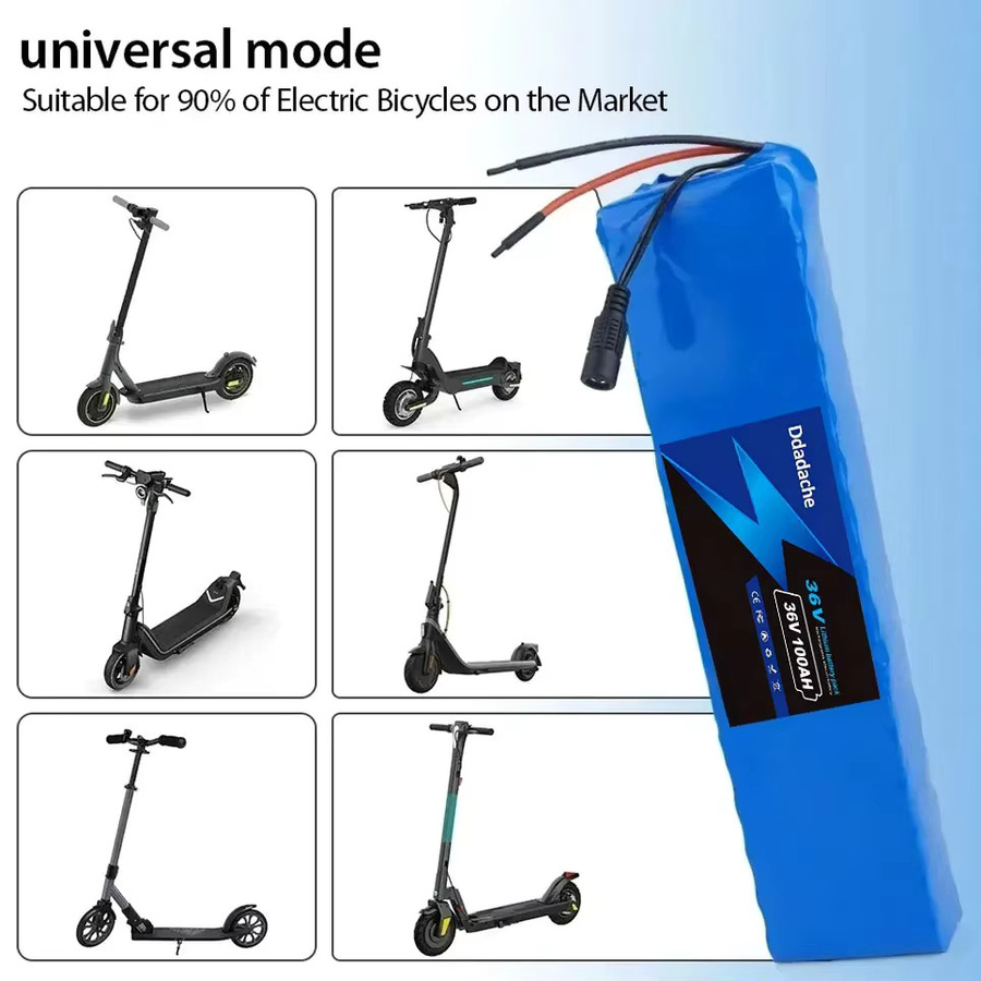 FIIDO 18650 Lithium-Ionen-Akkupack 36V 100Ah 10s3p in Blau für D1 D2 D2S D4S Faltbare Elektro-Mopeds und Citybikes - Bild 3