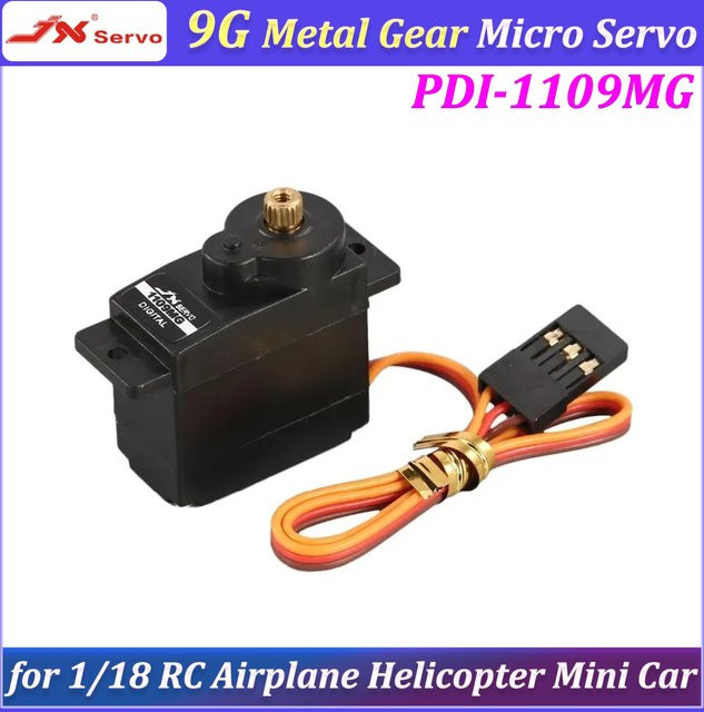 JX PDI-1109MG Micro Servo, Metallgetriebe, 2,5kg Drehmoment - Bild 1