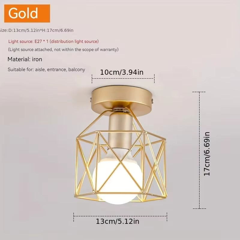 TRAZOS LED Deckenleuchte Runde Kronleuchter in Gold/Messing für Wohnzimmer, Schlafzimmer, Küche und Badezimmer - Bild 3