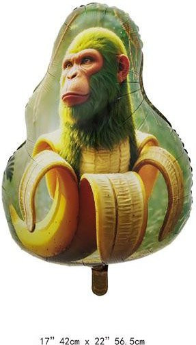 Binchi Outdoor Product Italienische Brainrot Ballons, Folien Heliumballons, 1-teiliges Set - Bild 1