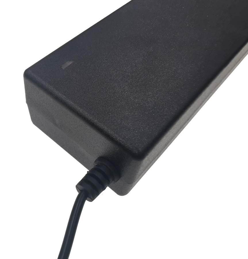 YYHQQBAD Akku-Ladegerät 42 V 2 A für 36 V Li-Ionen-Akku 10S 18650 mit RCA 8 mm Barrel-Plug Anschluss in Schwarz - Bild 4