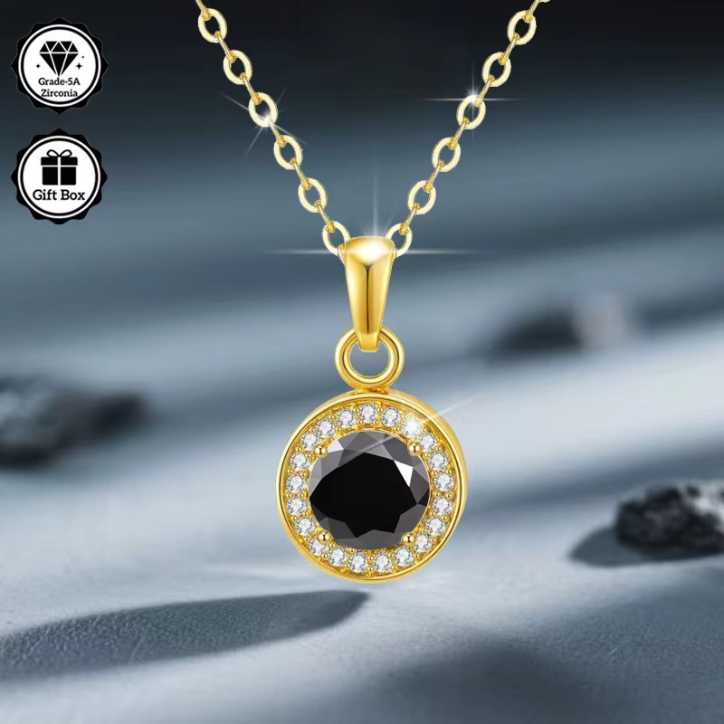 LAMVOICE Halskette, Zirkonia, Gold, Damen - Bild 2