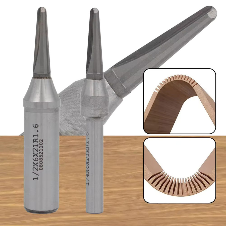 VIBRATITE TCT Präzisions-V-Nut-Schneider zum Biegen von Holz, 1/2 Stück - Bild 3