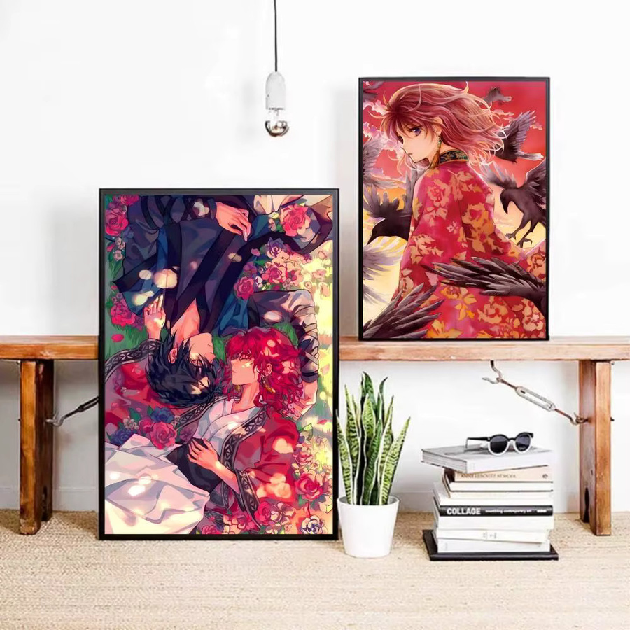 Selbstklebender Anime Manga-Poster Y-Yona of The Dawn aus Papier in Mehrfarbig - Bild 4