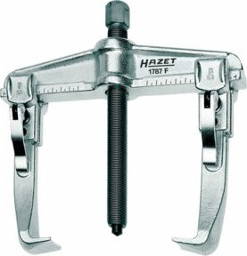 Hazet Schnellspann-Abzieher 2-armig in Silber 1787F-25 - Bild 1